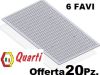 20 ESCLUDI REGINA da 6 favi cm. 49